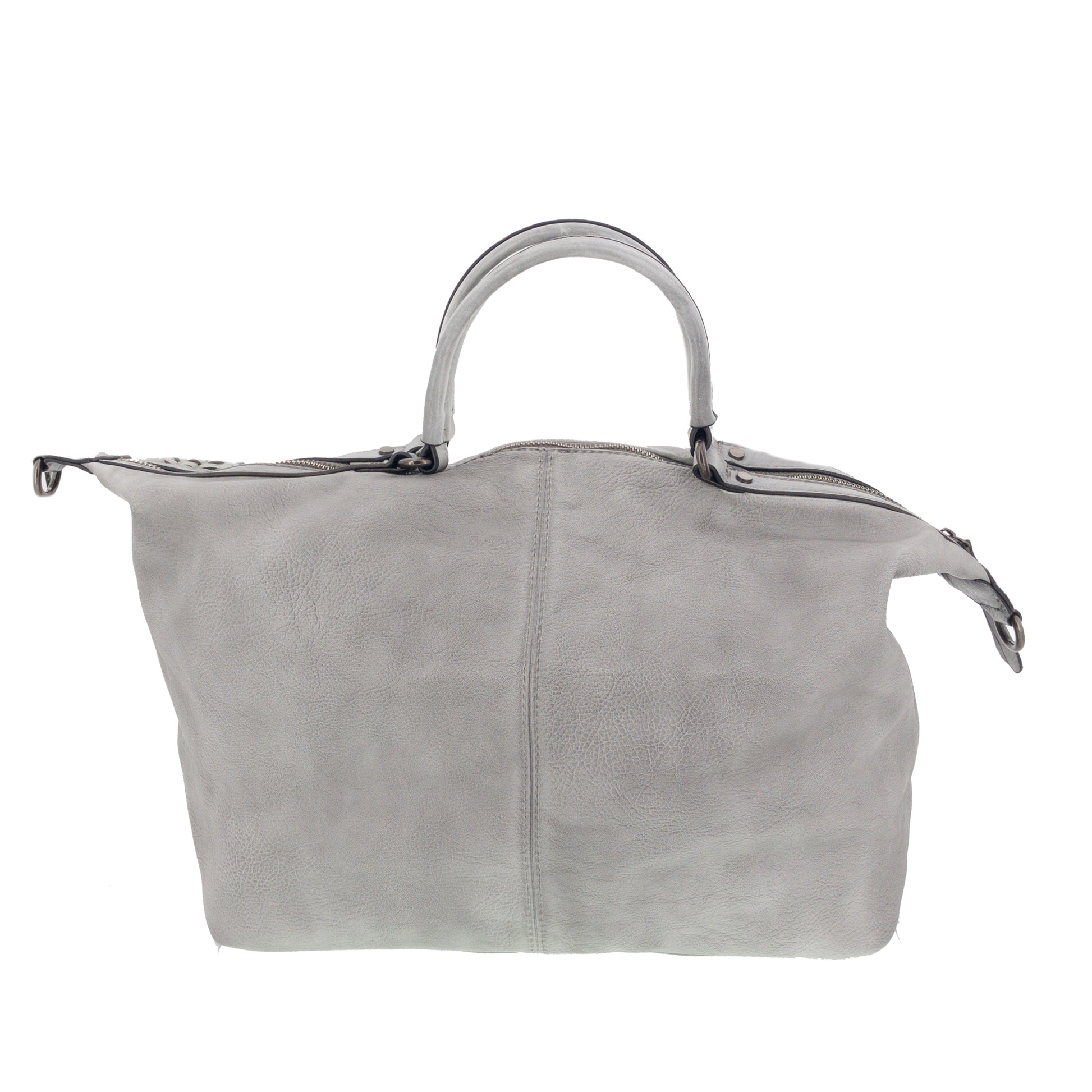 Vintage Tasche mit seitlichem Flechteinsatz