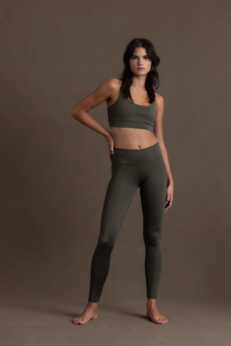 Criss-Cross Bra Forest Night