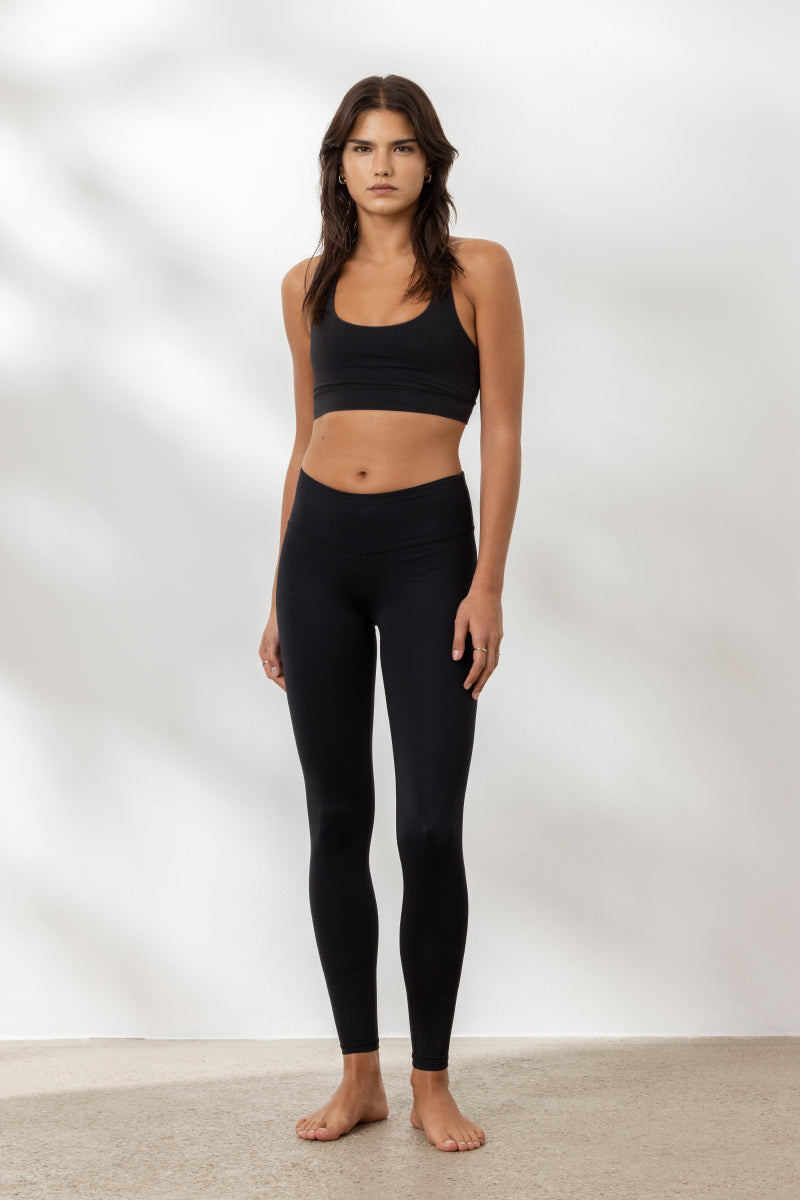 Criss-Cross Bra Black