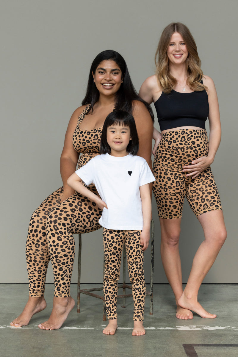 Maternity Biker Leo Biscuit