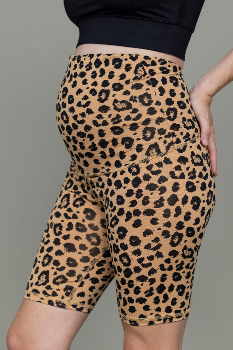 Maternity Biker Leo Biscuit