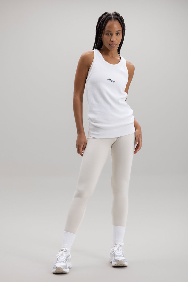 Rib Tank White
