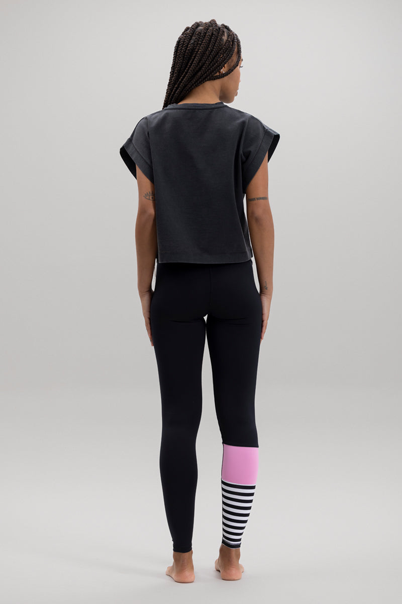 Cropped Shirt Black