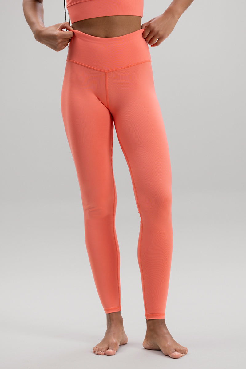 Cropped Leggings Peach