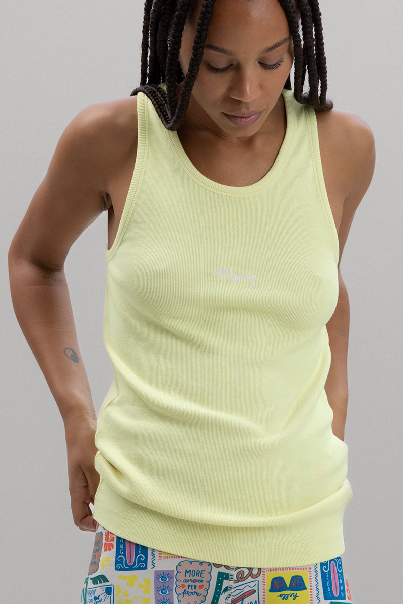 Rib Tank Lemon