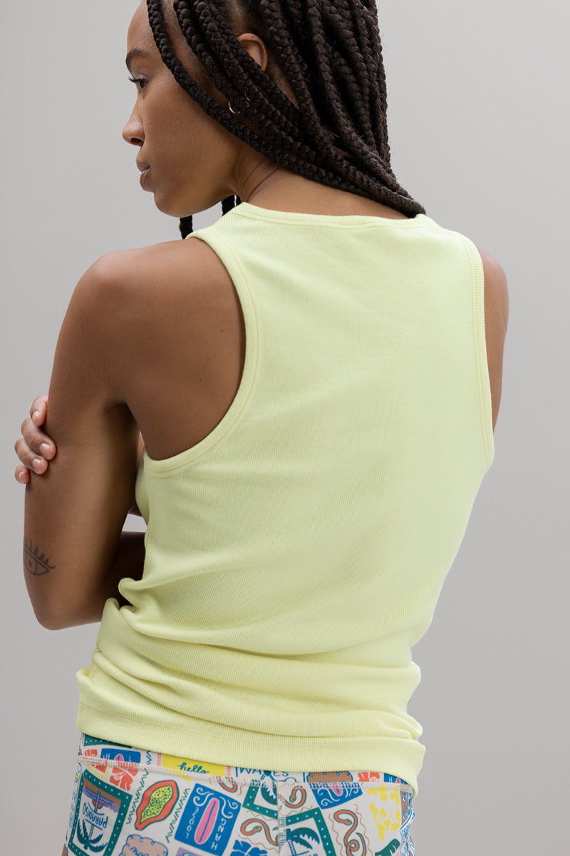 Rib Tank Lemon