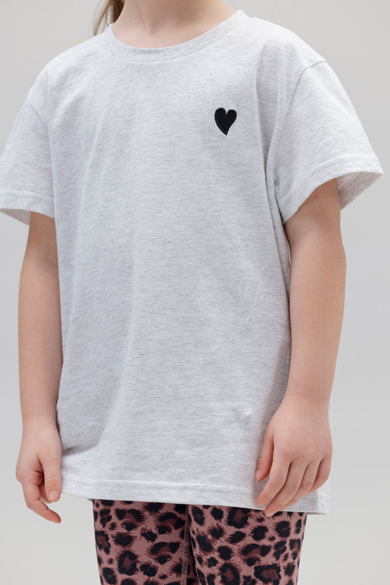 Kids Shirt Grey Melange