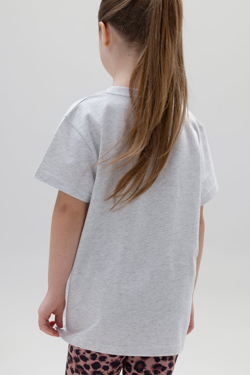 Kids Shirt Grey Melange