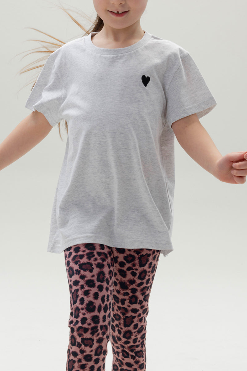 Kids Shirt Grey Melange