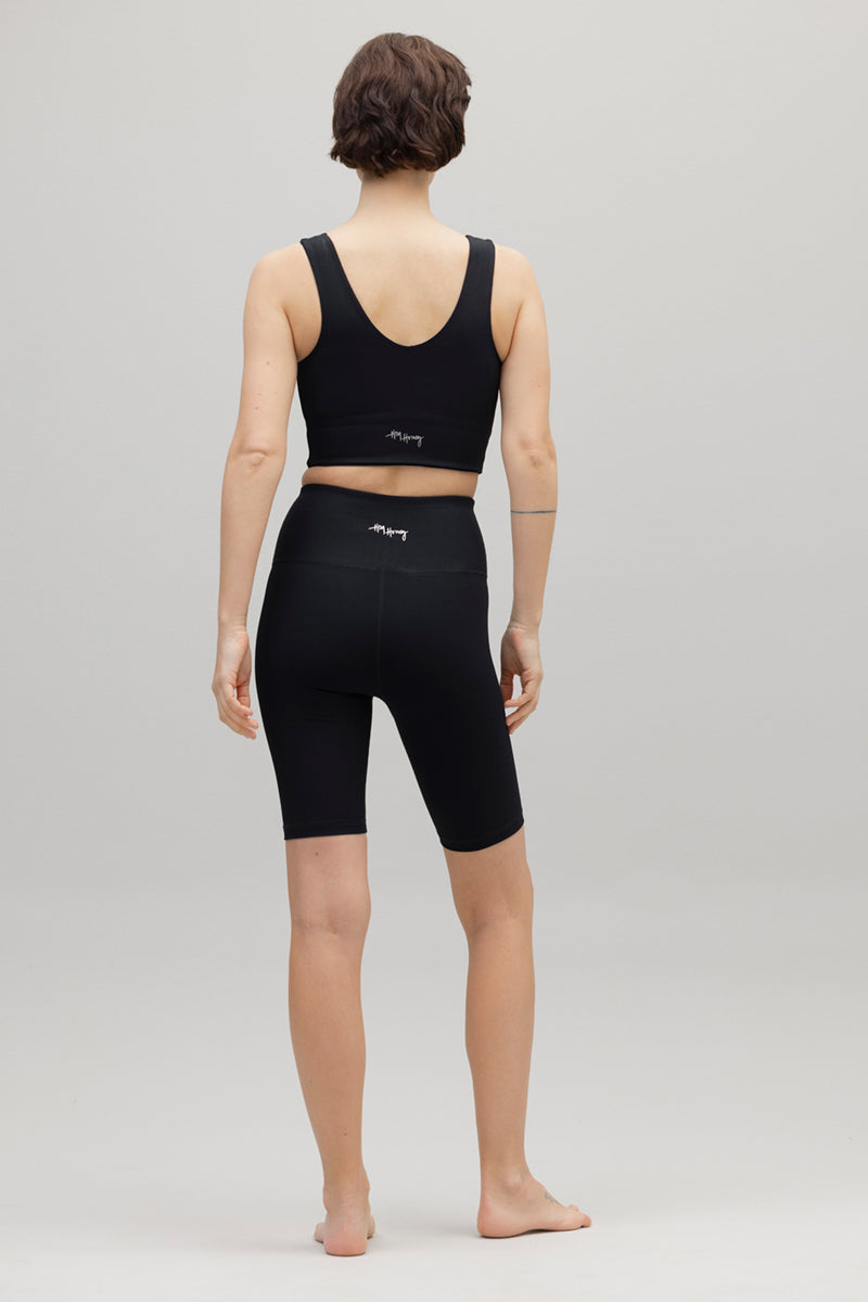 Bustier Ribbed Black