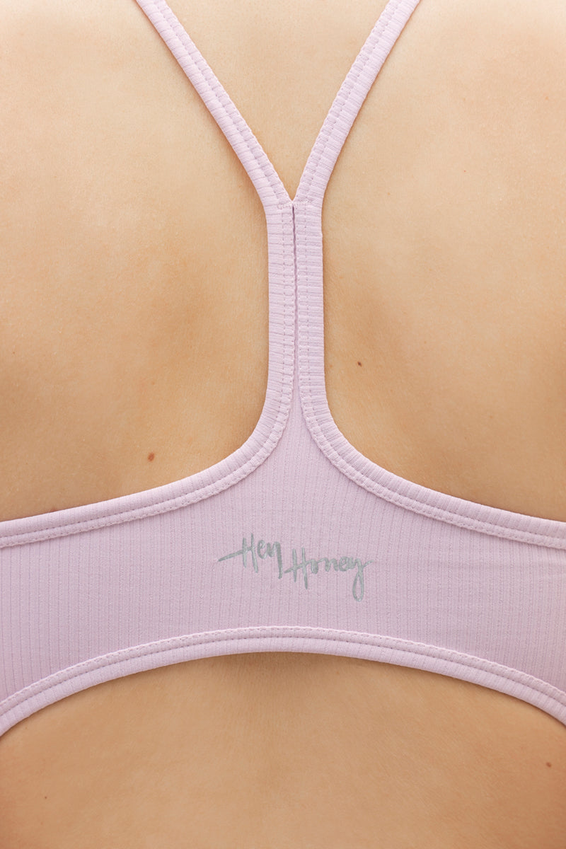 Jumpsuit Ribbed Dawn Pink