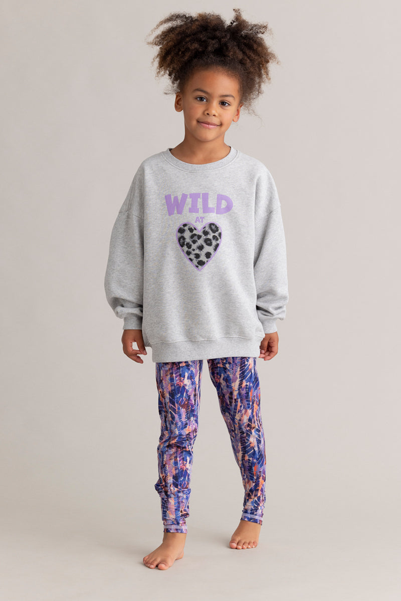 Kids Sweatshirt Wild At Heart