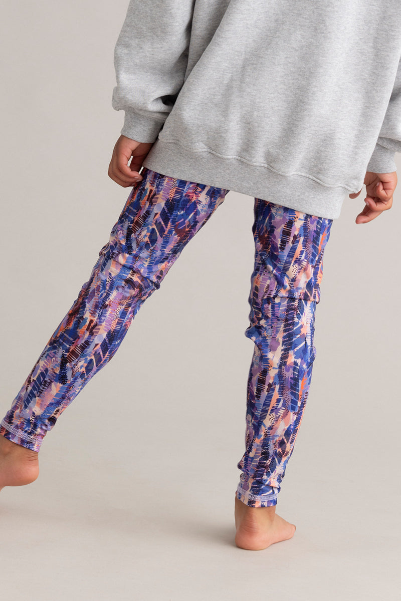Kids Leggings Brushstroke