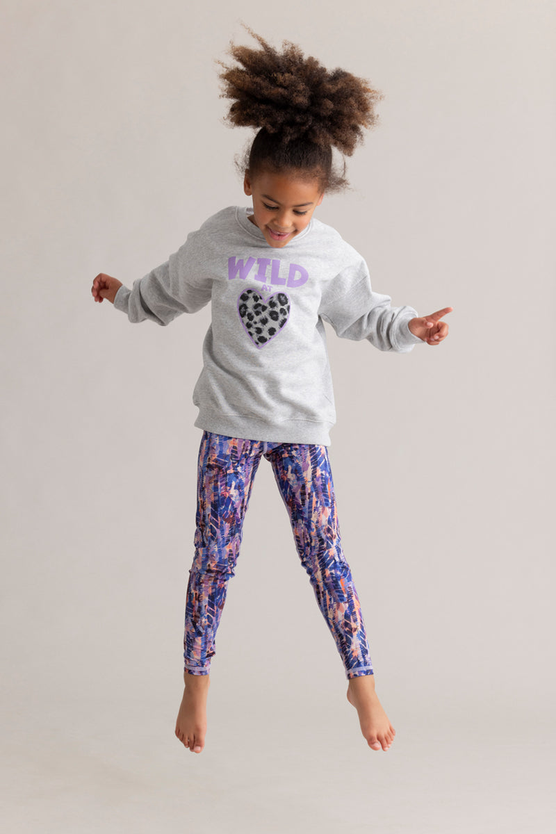 Kids Sweatshirt Wild At Heart