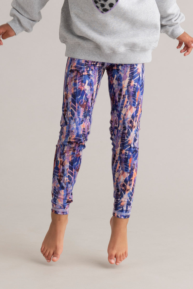 Kids Leggings Brushstroke