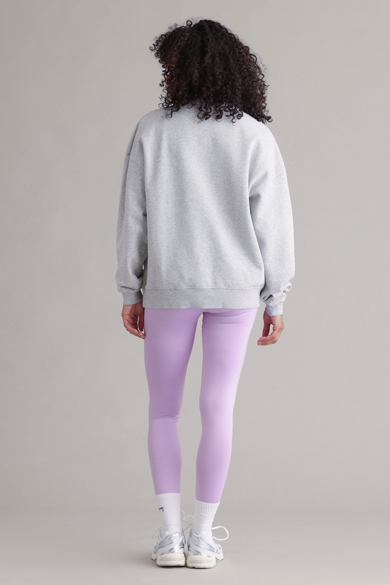 Sweatshirt Leo Heart Grey Melange