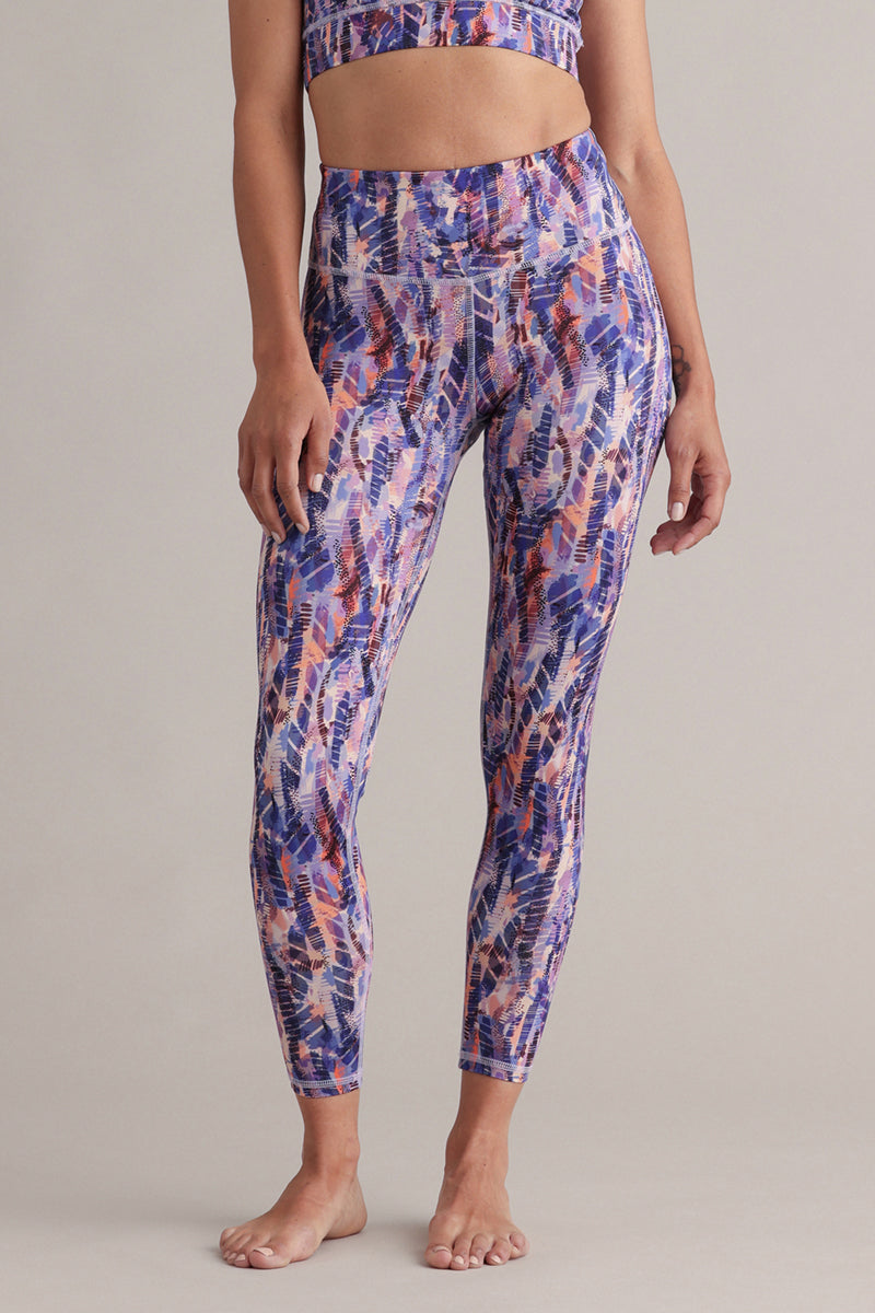 Cropped Leggings Brushstroke