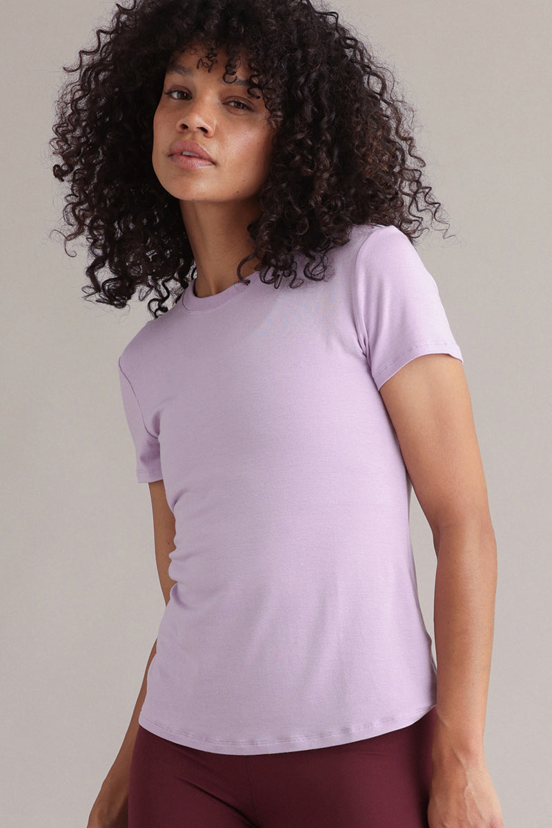 Active T-Shirt Lilac Breeze