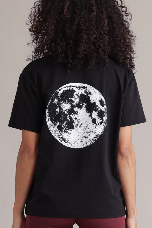T-Shirt Moon Black