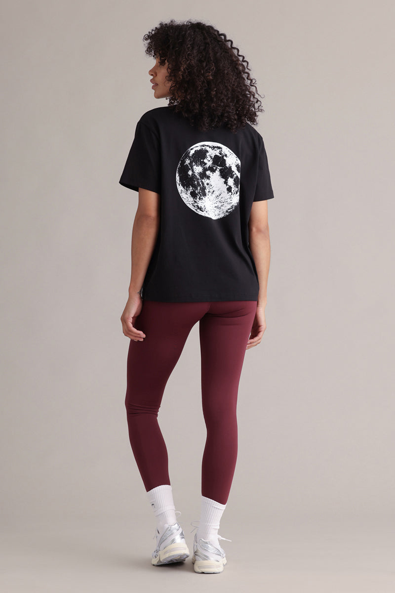 T-Shirt Moon Black