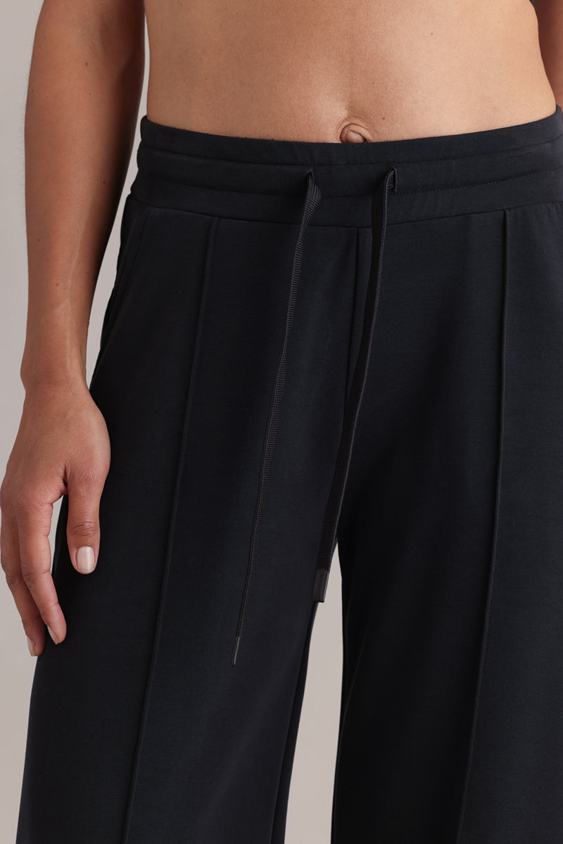 Long Jersey Pants Black