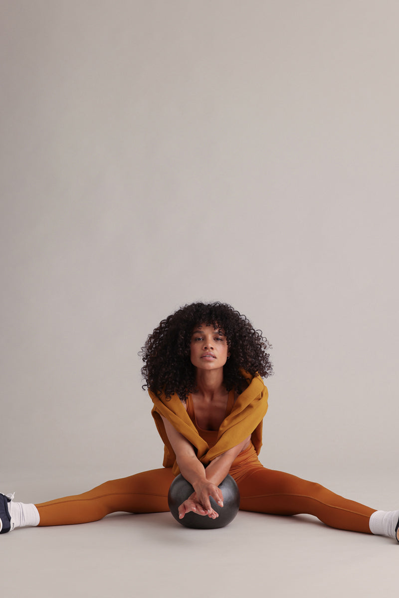 Criss-Cross Bra Pumpkin Spice