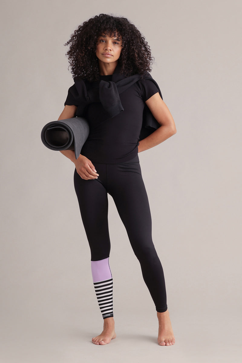 Surf Style Leggings Lilac Breeze