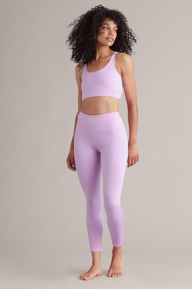 Cropped Leggings Lilac Breeze