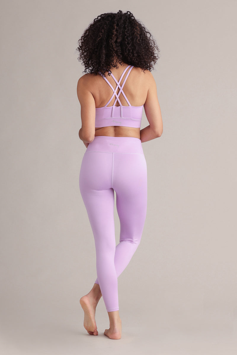 Cropped Leggings Lilac Breeze