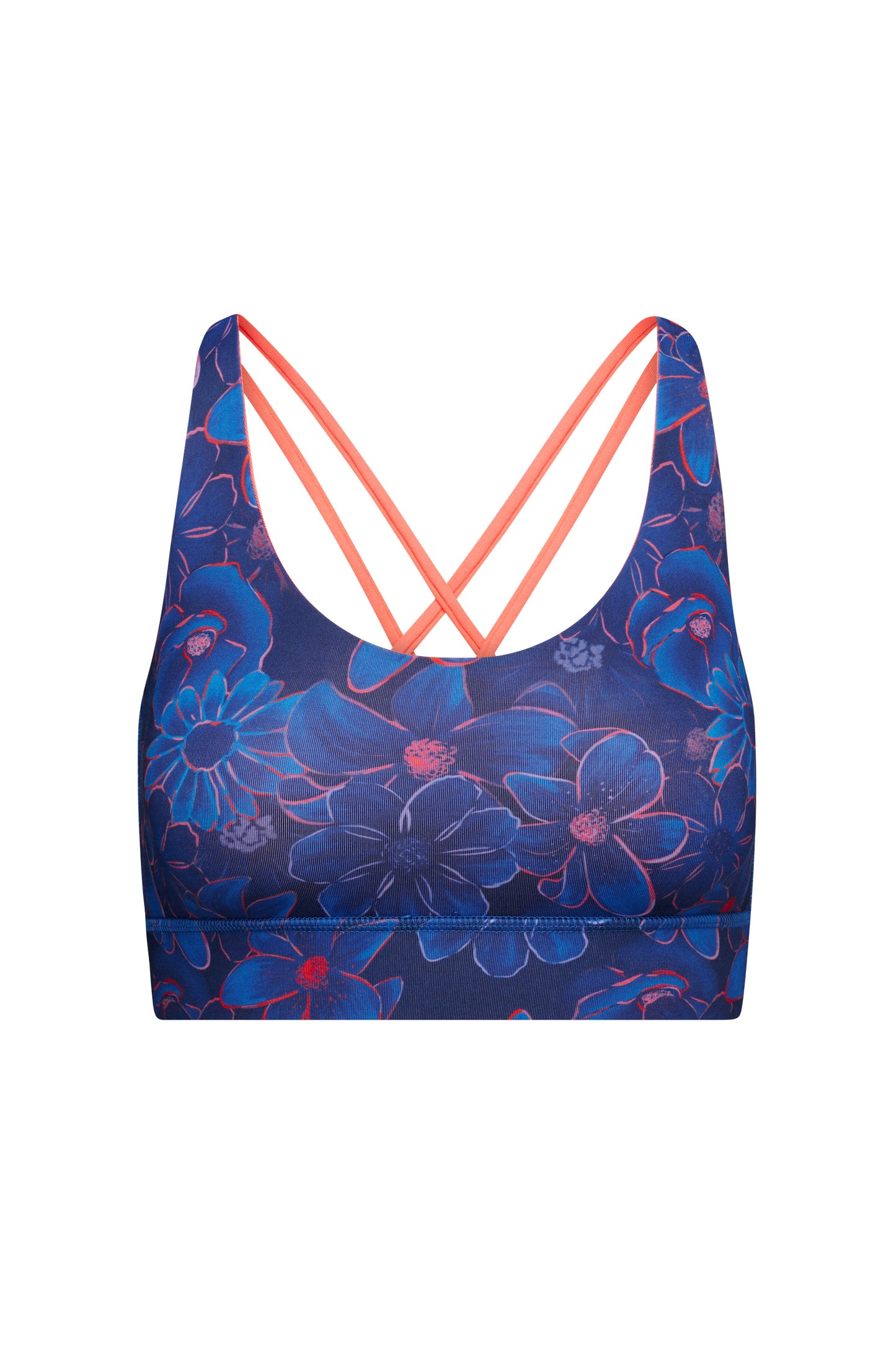 Criss-Cross Bra Flower Daze