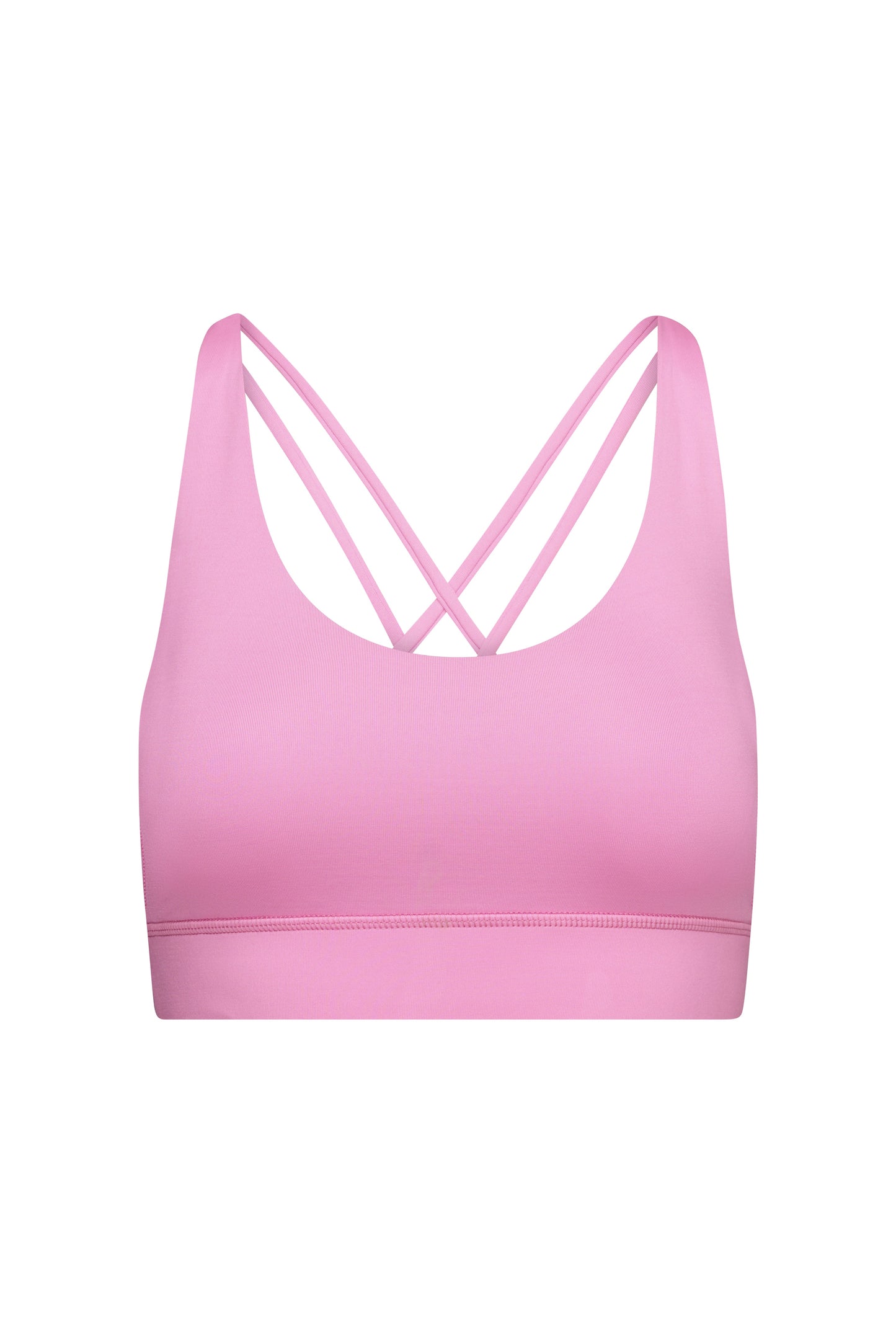 Criss-Cross Bra Rosewood