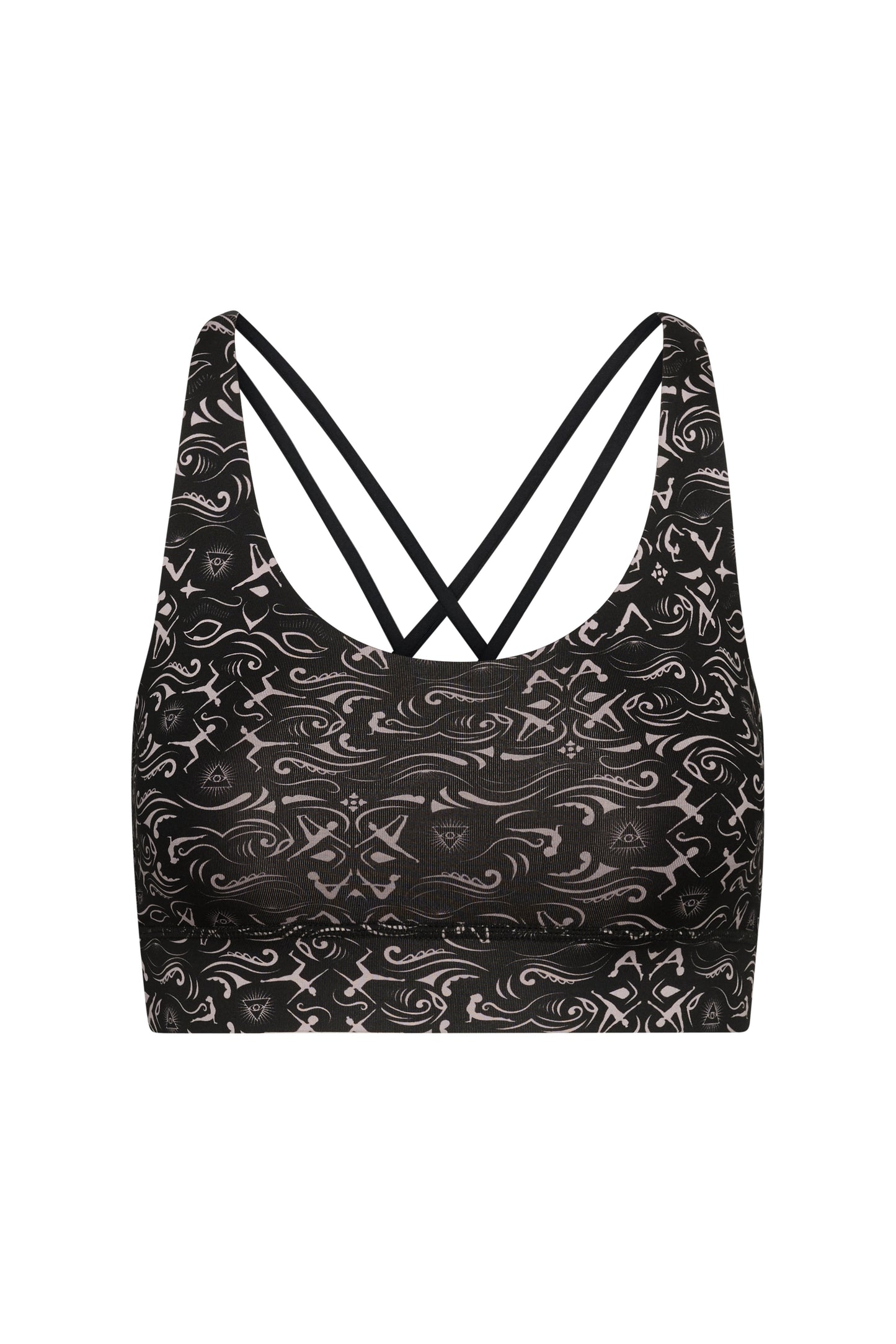 Criss-Cross Bra Samadhi Black