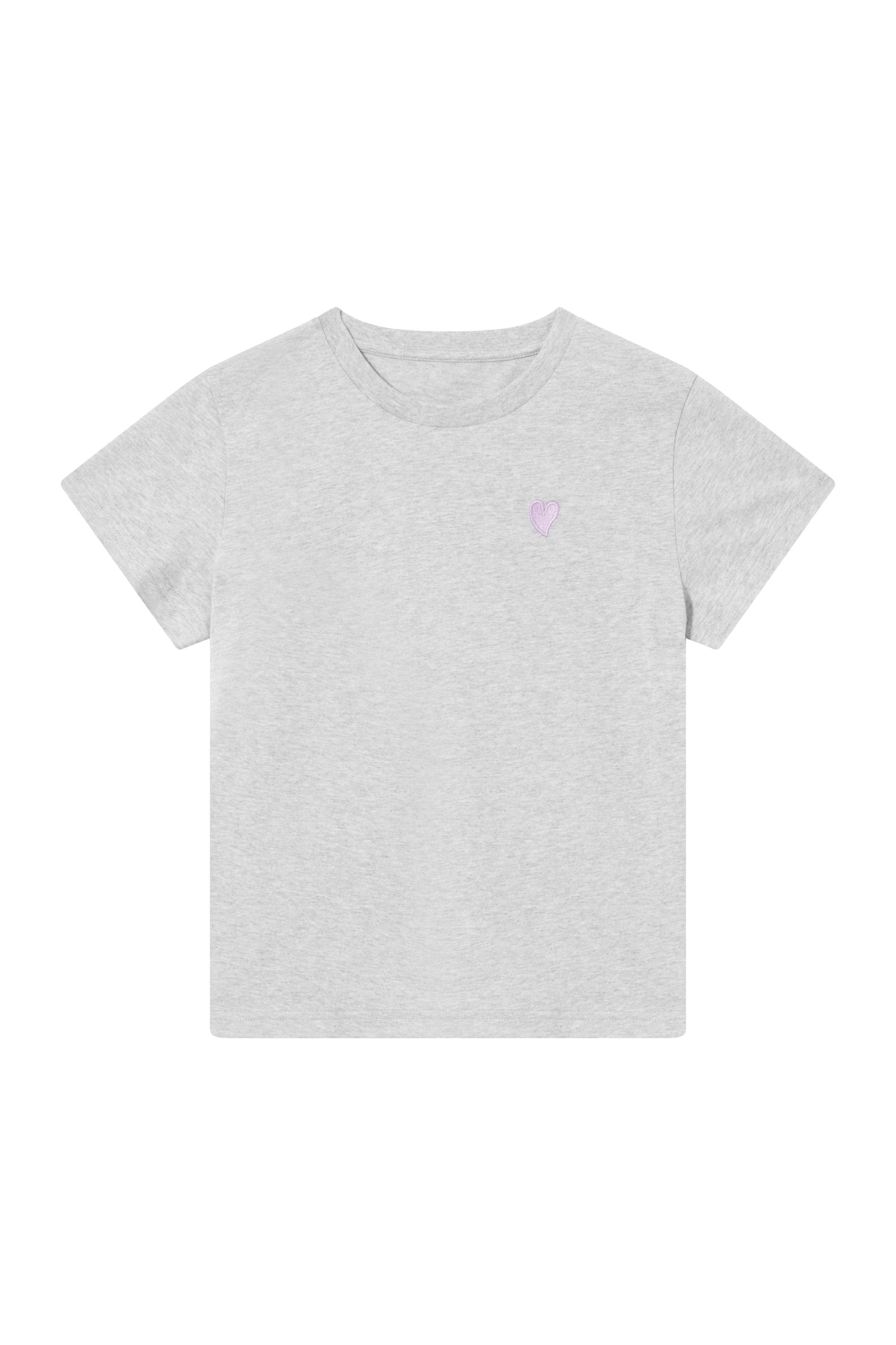 Kids T-Shirt Lilac Heart