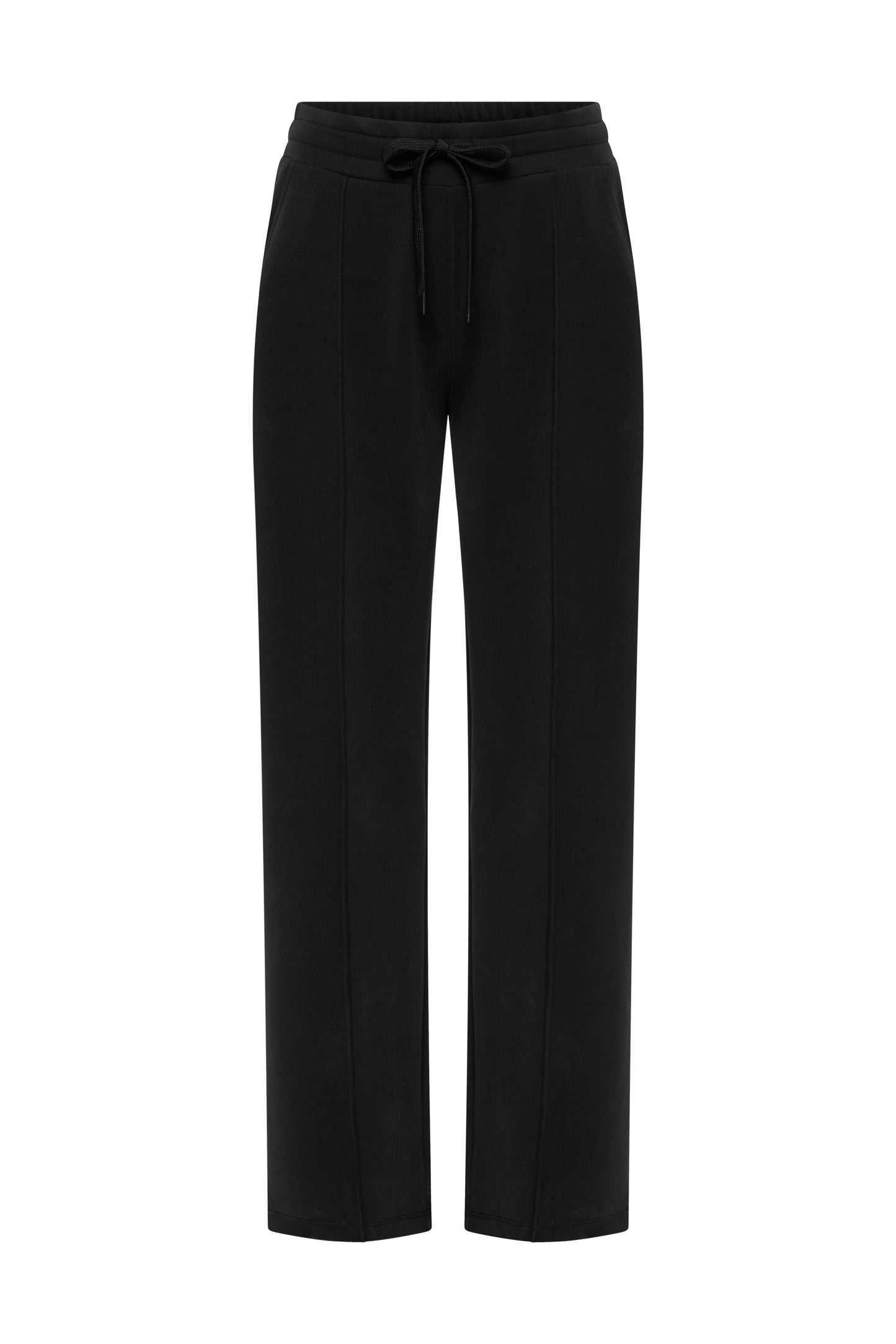 Long Jersey Pants Black