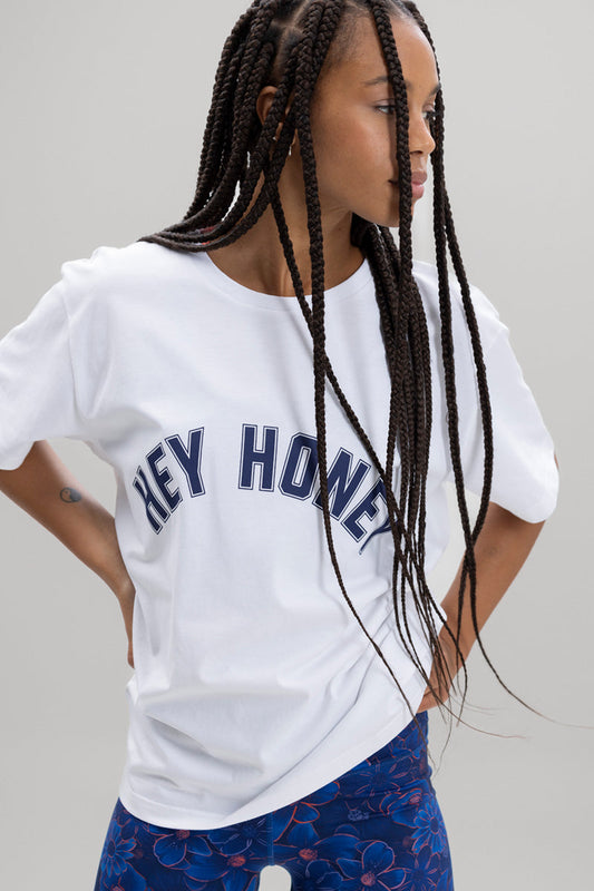 T-Shirt Hey Honey White