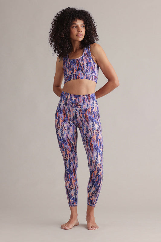 Cropped Leggings Brushstroke