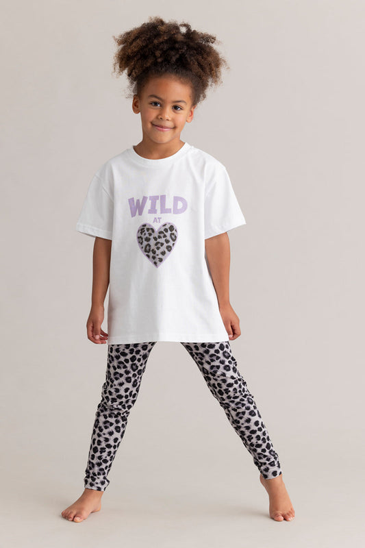 Kids Leggings Leo Stone