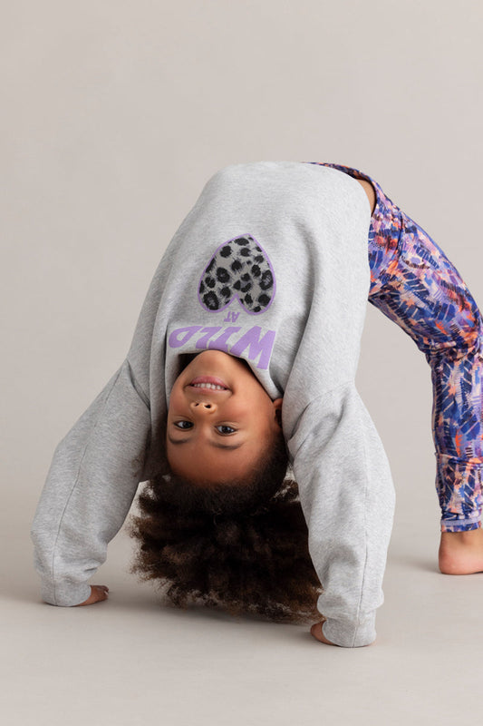 Kids Sweatshirt Wild At Heart